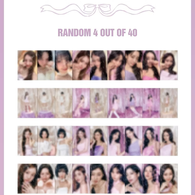 TWICE - [THIS IS FOR] WORLD TOUR MD TRADING CARD