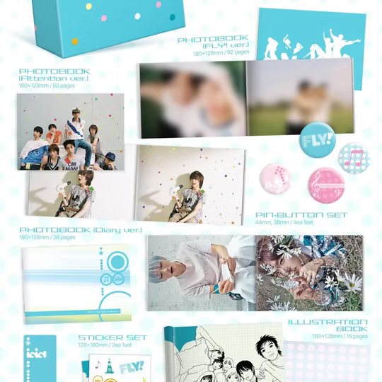 IDID Single Album FLY! [FLY PACK / Limited ver]