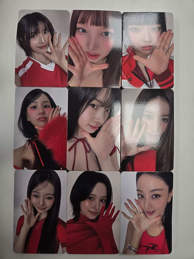 TWICE 2026 Season's Greetings RED WHISPERS Musicplant POB Photocard