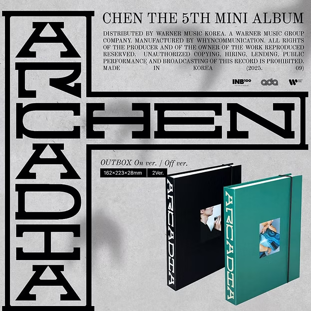 [Signed] CHEN (EXO) 5th mini album ARCADIA [Photobook]