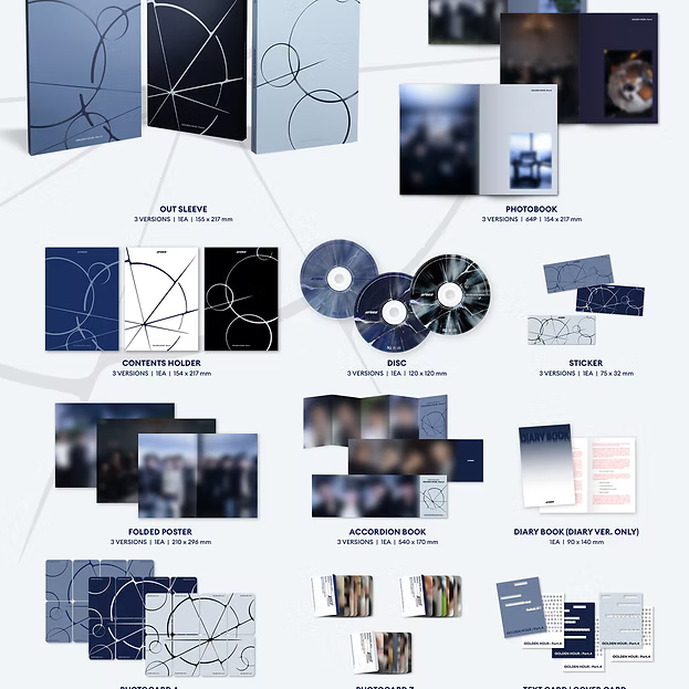 ATEEZ - GOLDEN HOUR : Part.4 - Europe POP UP Exclusive