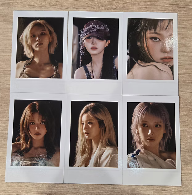 NMIXX Fe304 : FORWARD Applemusic POB Polaroid Photocard