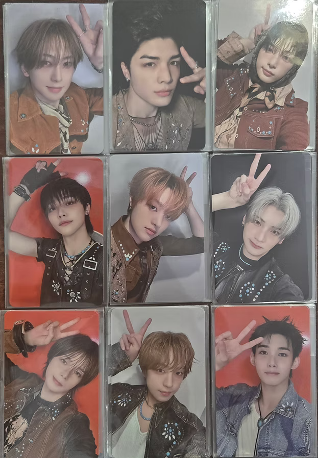 &TEAM 3rd EP We on Fire Withmuu Luckydraw Photocard