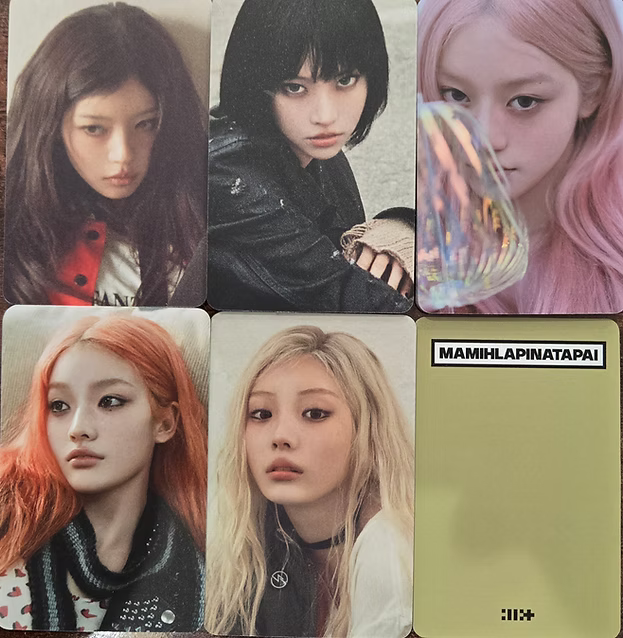ILLIT MAMIHLAPINATAPAI Applemusic POB Photocard