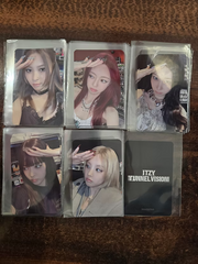 ITZY TUNNEL VISION MAKESTAR POB Photocard