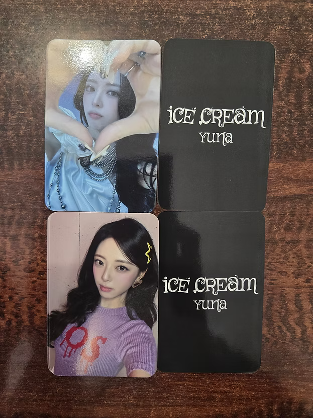 YUNA (ITZY) Ice Cream POB Photocard