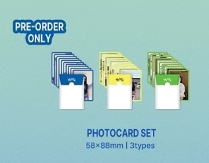 TWICE THIS IS FOR POB Photocard Set (9 pcs)