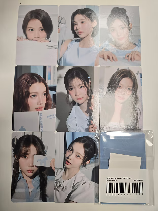 Hearts2Hearts 2026 Season's Greetings SM TOWN POB Photocard