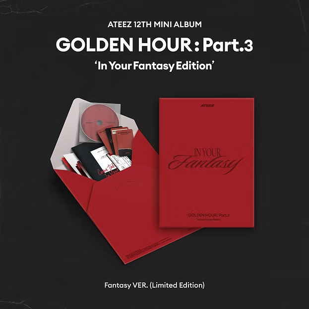 ATEEZ GOLDEN HOUR Part.3 In Your Fantasy Edition [Limited ver]