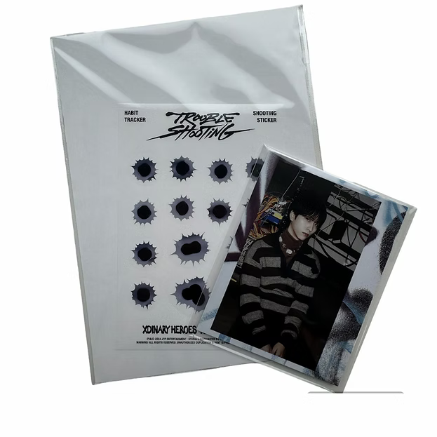 XDINARY HEROES Troubleshooting POB Folding Poster+Sticker+Habit Tracker