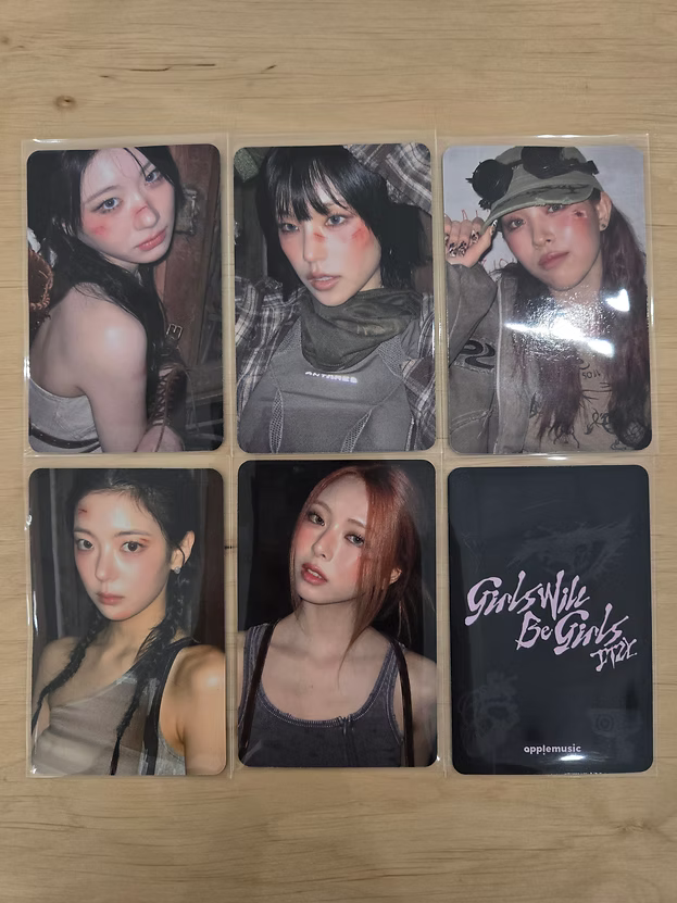 ITZY Girls Will Be Girls Applemusic POB Concept Photocard