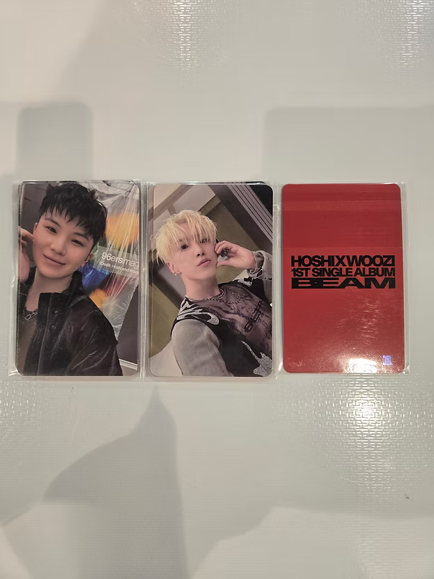 HOSHI X WOOZI (SEVENTEEN) BEAM Soundwave Lucky Draw Photocard