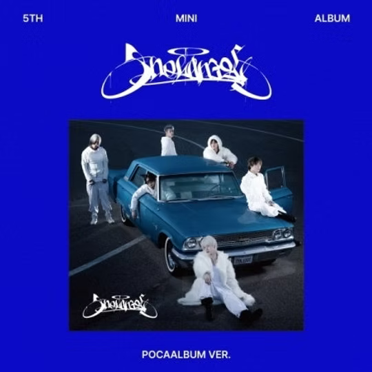 JUSTB 5th mini album SNOW ANGEL [POCAALBUM ver]