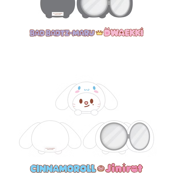 [PREORDER] Stray Kids SKZOO X SANRIO CHARACTERS PLUSH MIRROR