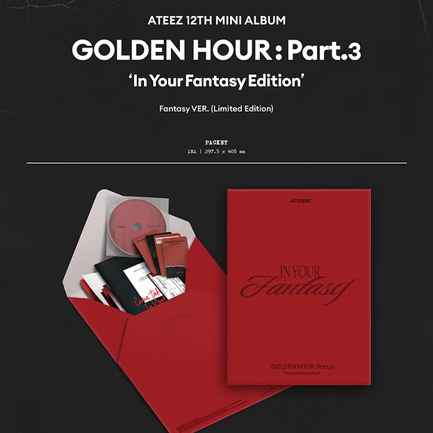 ATEEZ GOLDEN HOUR Part.3 In Your Fantasy Edition [Limited ver]