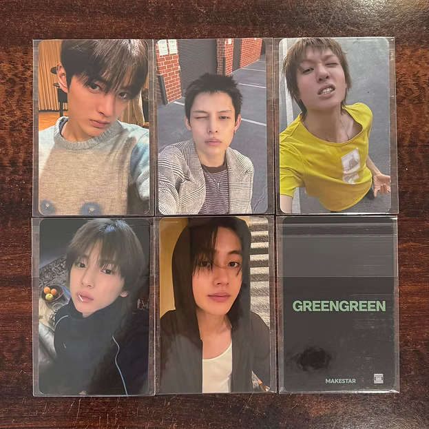 CORTIS GREENGREEN MAKESTAR Luckydraw Photocard