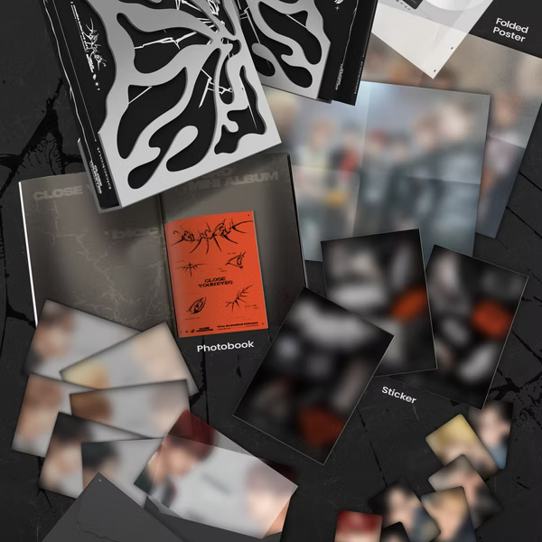 [Signed Album] CLOSE YOUR EYES The 3rd mini album Blackout [blackout ver]