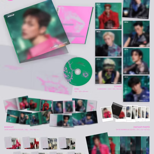 [PREORDER] ATEEZ 14th mini album GOLDEN HOUR Part.5 [Digipack ver]