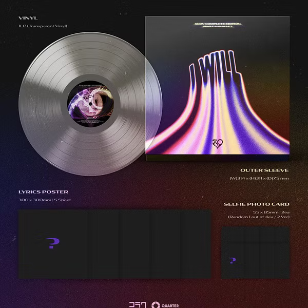 [Group Signed Album] XLOV I WILL Complete Edition LP