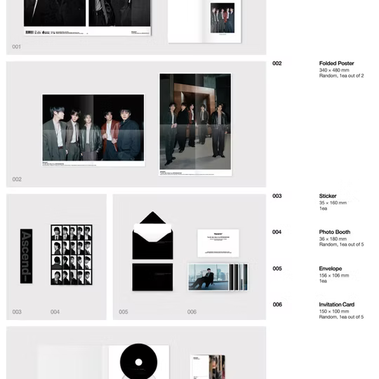 ZEROBASEONE (ZB1) 6th mini album ASCEND [Photobook ver]