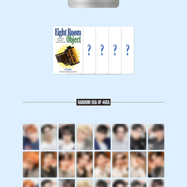 ATEEZ POP-UP 8ROOM Official MD TRADING CARD PACK