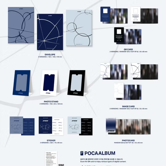 ATEEZ - GOLDEN HOUR : Part.4 (Digipack) - Europe hello82 Exclusive (Random)