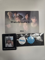 ENHYPEN THE SIN VANISH Weverseshop POB GIFT Postcard & Logo Pin & ID Photoholder
