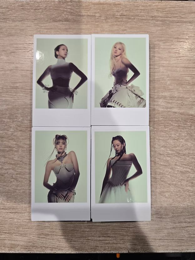 BLACKPINK 3rd mini album DEADLINE Weverseshop POB Instant Photocard
