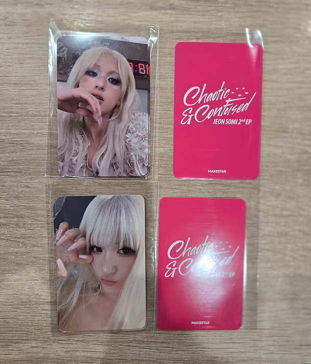 JEON SOMI Chaotic & Confused Makestar POB Photocard