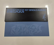 HOSHI X WOOZI (SEVENTEEN) BEAM Official POB Bookmark