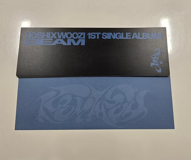 HOSHI X WOOZI (SEVENTEEN) BEAM Official POB Bookmark
