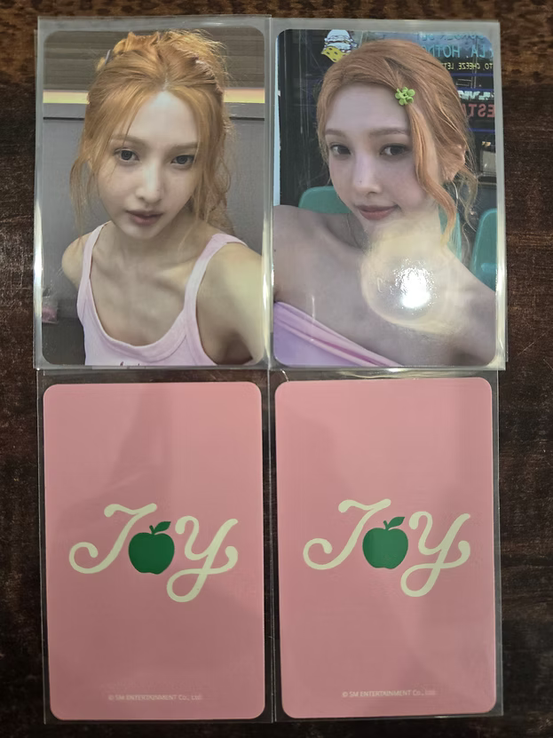 JOY (Red Velvet) 1st mini album From JOY, with Love Applemusic POB Photocard