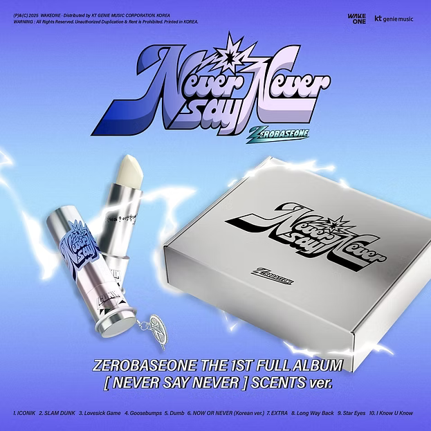 ZEROBASEONE 1st Full Album NEVER SAY NEVER [SCENTS Ver]