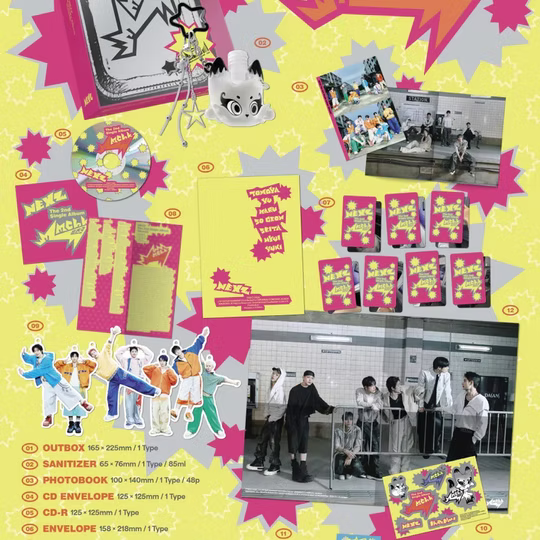 NEXZ 2nd Single Album MMCHK [SANITIZER ver]