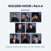 ATEEZ - GOLDEN HOUR : Part.4 (Digipack) - Europe hello82 Exclusive (Random)