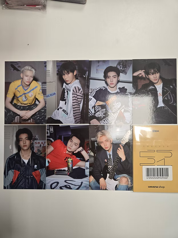 ENHYPEN 2026 Season's Greetings Weverseshop POB photocard