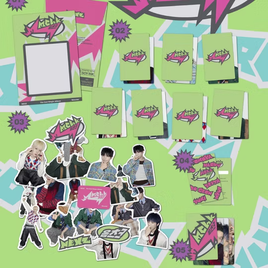 NEXZ 2nd Single Album MMCHK [Stikcer ver]