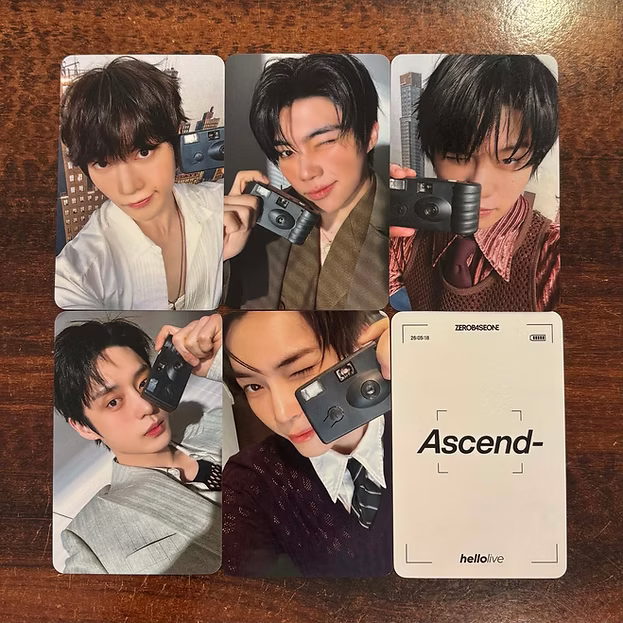 ZEROBASEONE (ZB1) ASCEND- POB Photocard