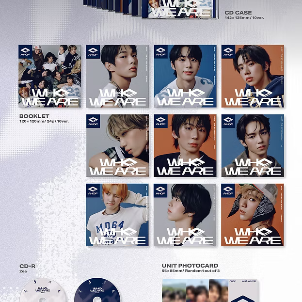 [Signed Album] AHOF 1st mini album WHO [Jewel ver]
