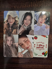 I-DLE 2026 Season's Greetings i-dle & Soil Co. Applemusic POB Photocard
