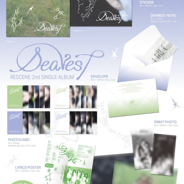 RESCENE 2nd Single Album DEAREST