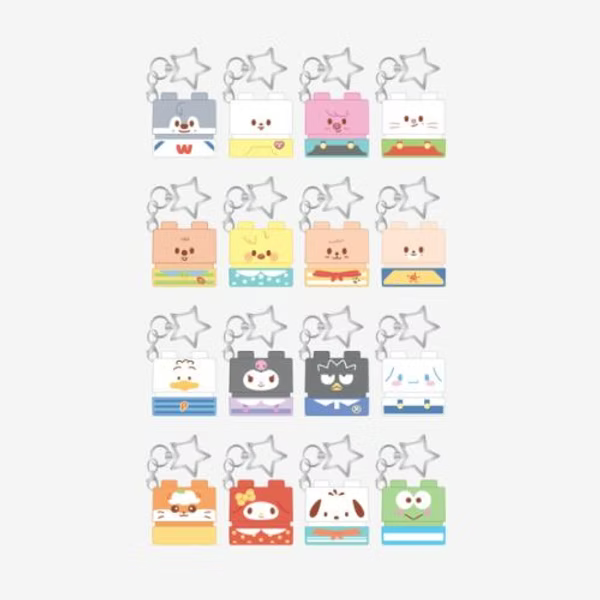 [PREORDER] Stray Kids SKZOO X SANRIO CHARACTERS SECRET BLOCK STAMP