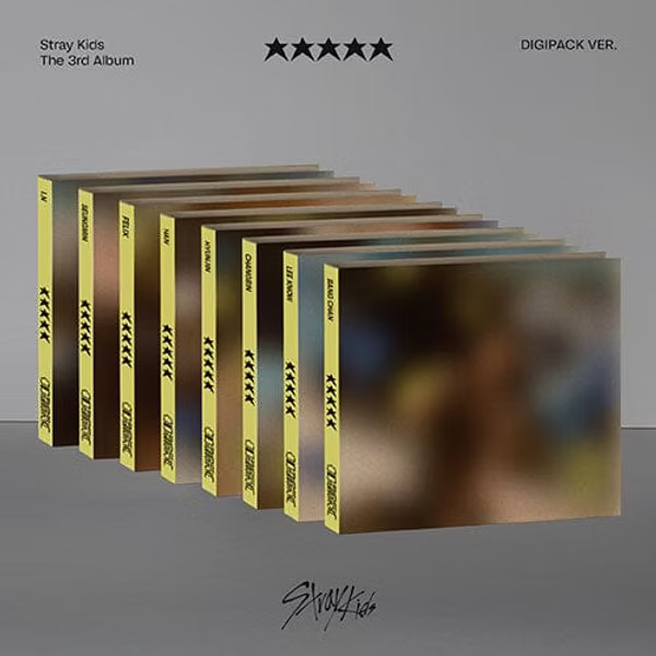STRAY KIDS 3rd full album 5 STAR (★★★★★) [Digipack ver]