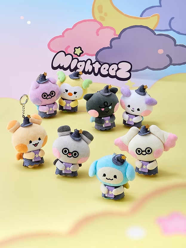 ATEEZ Official MD MIGHTEEZ Wonder Room PLUSH KEYRING