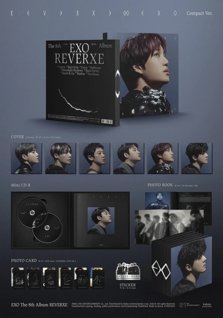 EXO 8th full album EVERXE [Compact ver]