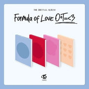 TWICE 3rd album FORMULA OF LOVE: O+T=<3