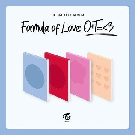 TWICE 3rd album FORMULA OF LOVE: O+T=<3