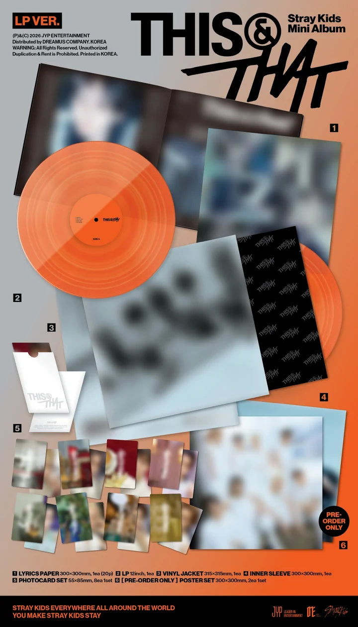 Stray Kids mini album THIS & THAT [LP ver]