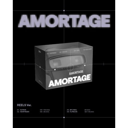 JISOO (BLACKPINK) mini album AMORTAGE [REELS ver]