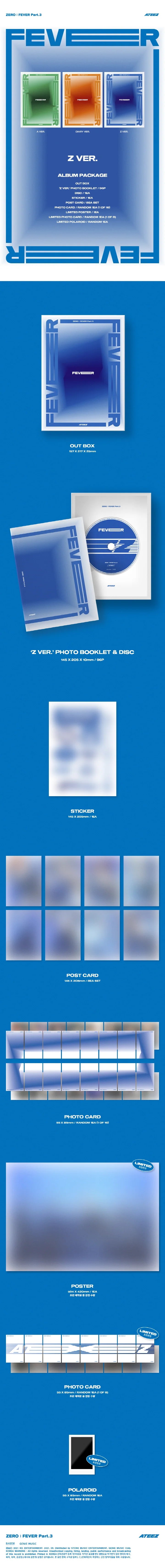 ATEEZ 7th mini album ZERO : FEVER Part.3